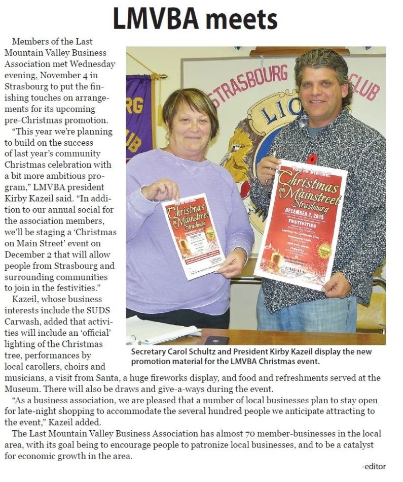 Last Mountain Valley Business Association